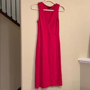 Pink Dress with belt